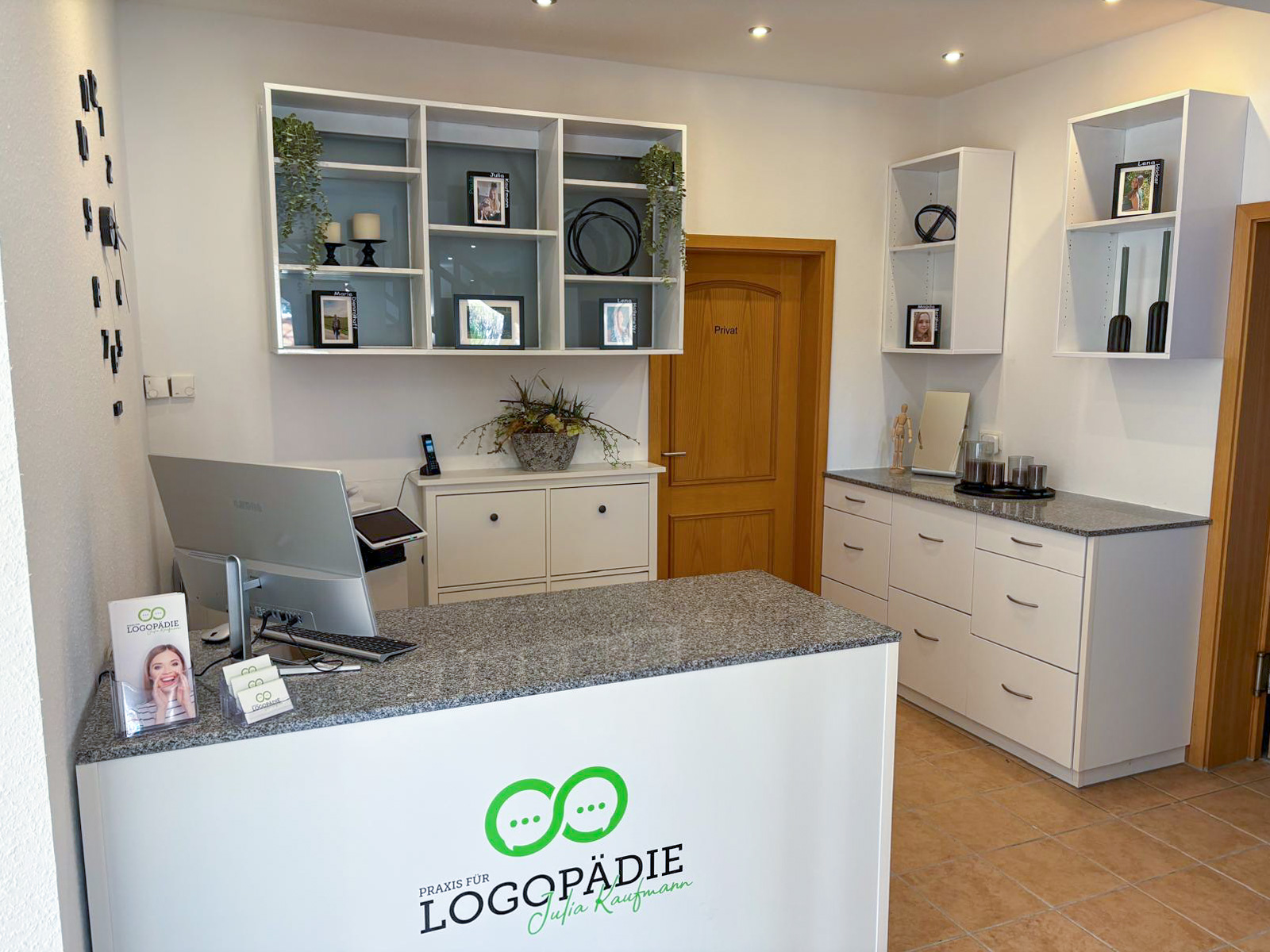 Bilder der Praxis für Logopädie Kaufmann in Greven