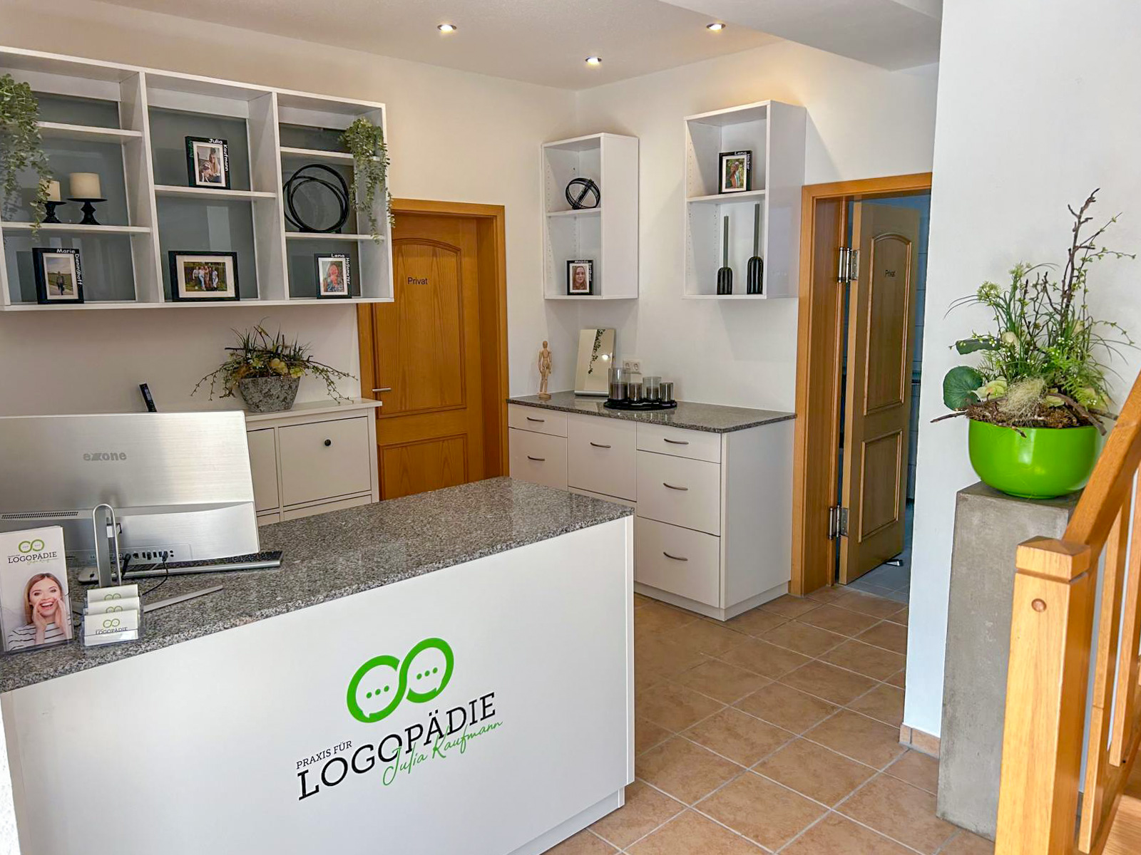 Bilder der Praxis für Logopädie Kaufmann in Greven